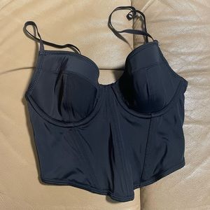 Black primark corset